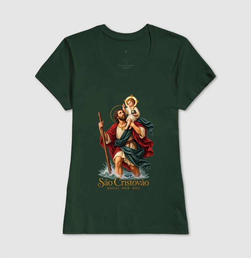 Camiseta São Cristóvão Rogai Por Nós - Imagem 9