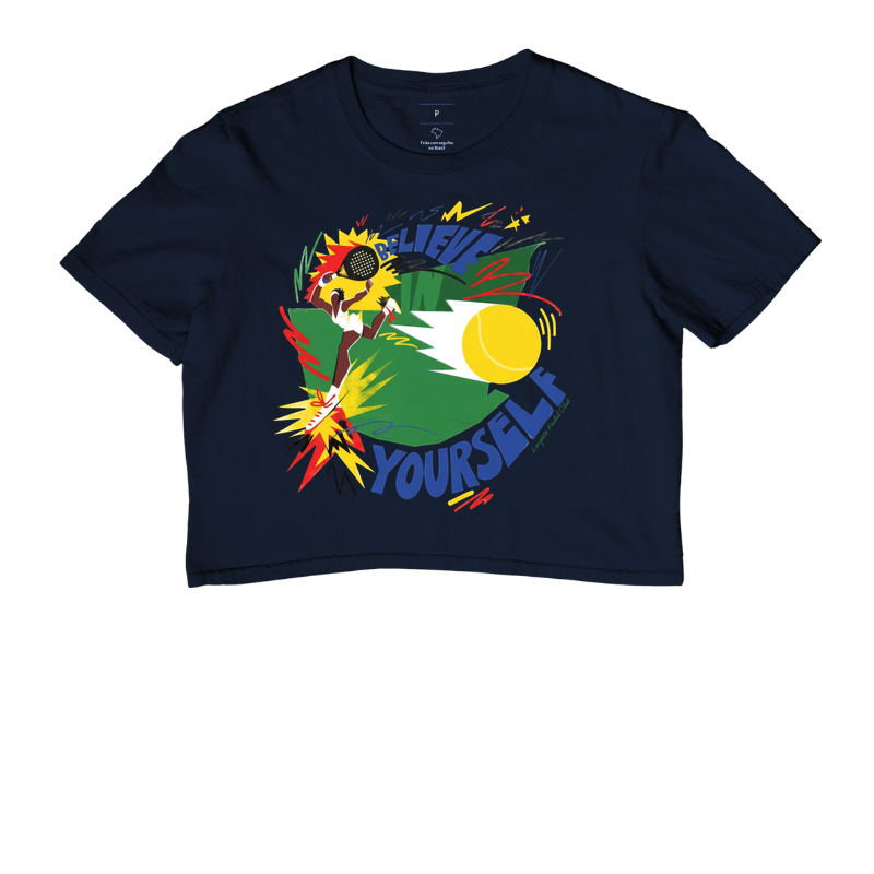 Camiseta Padel Believe In Yourself Retrô - Imagem 4