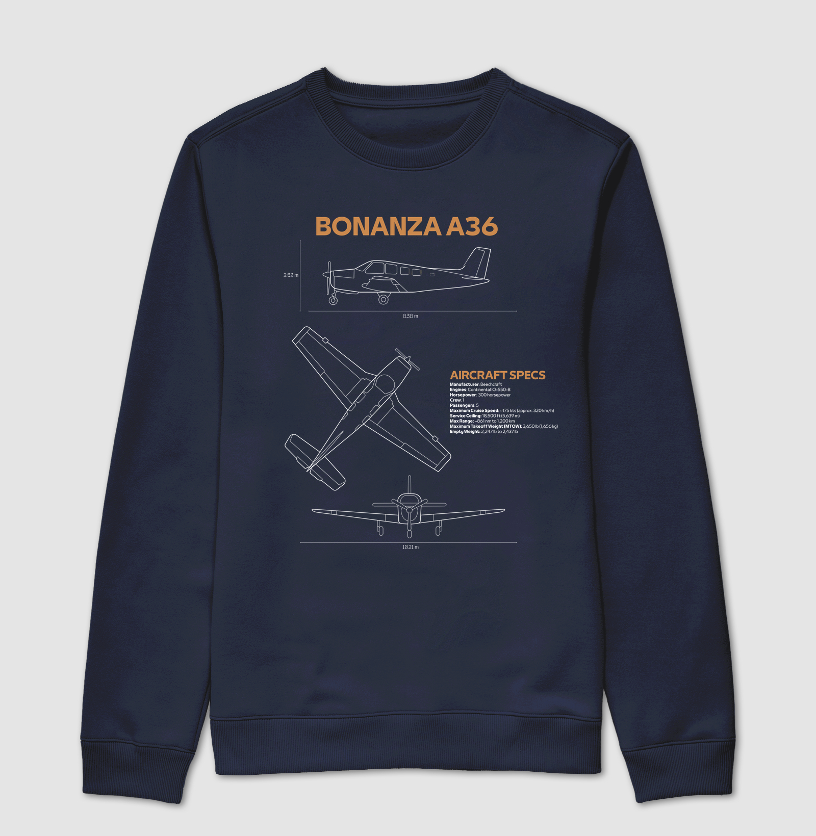 Bonanza A36 | Blueprint - Imagem 5