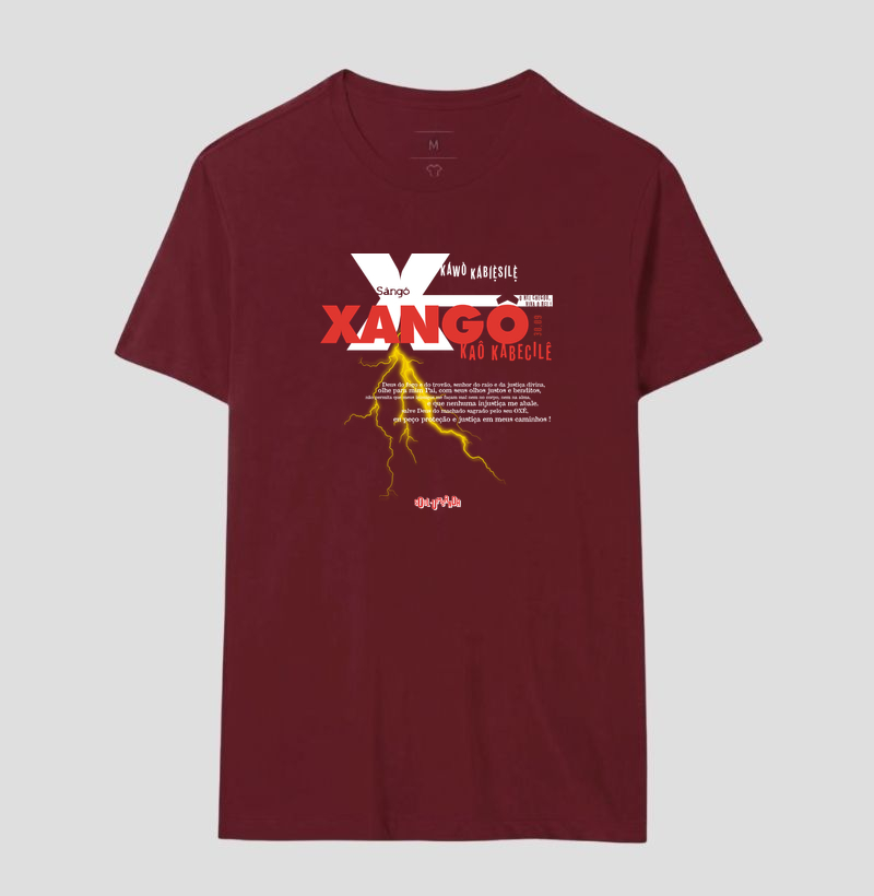 camiseta XANGÔ oração masculina - Imagem 6