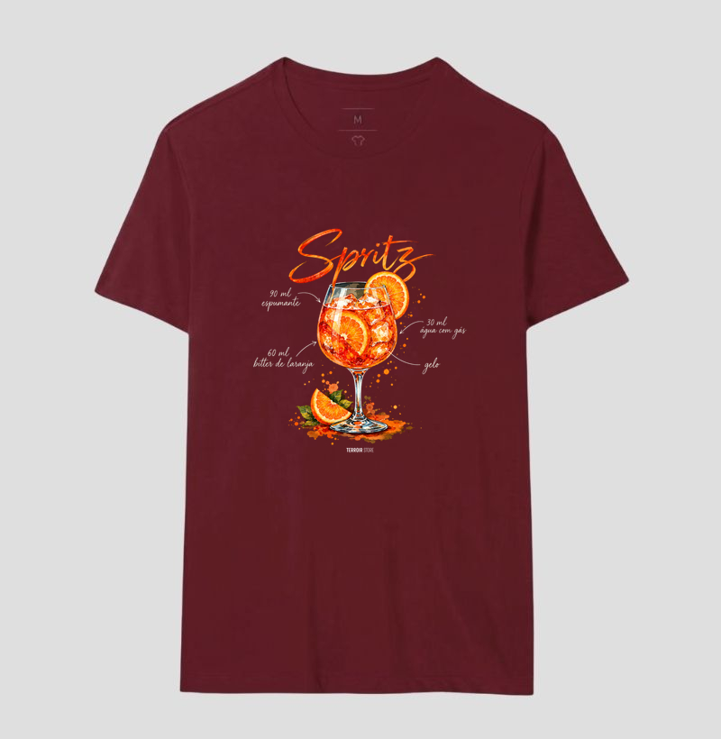 Camiseta Spritz – Drink com Espumante e Bitter de Laranja - Imagem 10