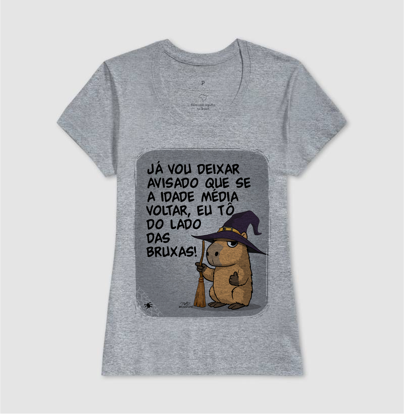 Camiseta Capivara Bruxas - Imagem 9