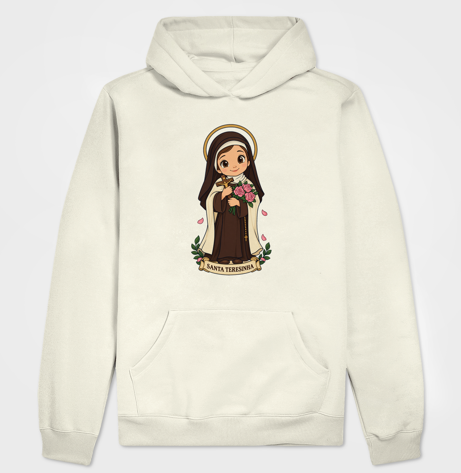 Santa Terezinha estilo chibi - Imagem 3