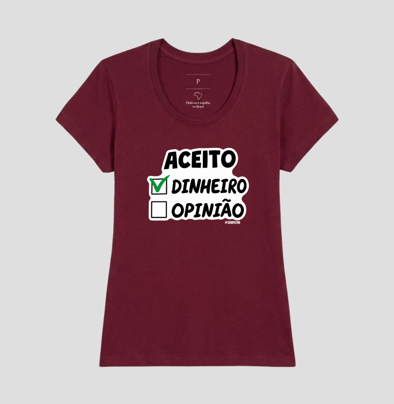 Aceito Dinheiro. Opinião Não. - Imagem 19