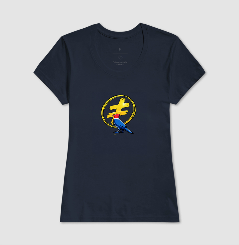 Camiseta com estampa “≠” e pássaro colorido — símbolo de diversidade e liberdade. Um manifesto de orgulho e inclusão para quem acredita na força das diferenças. - Imagem 7