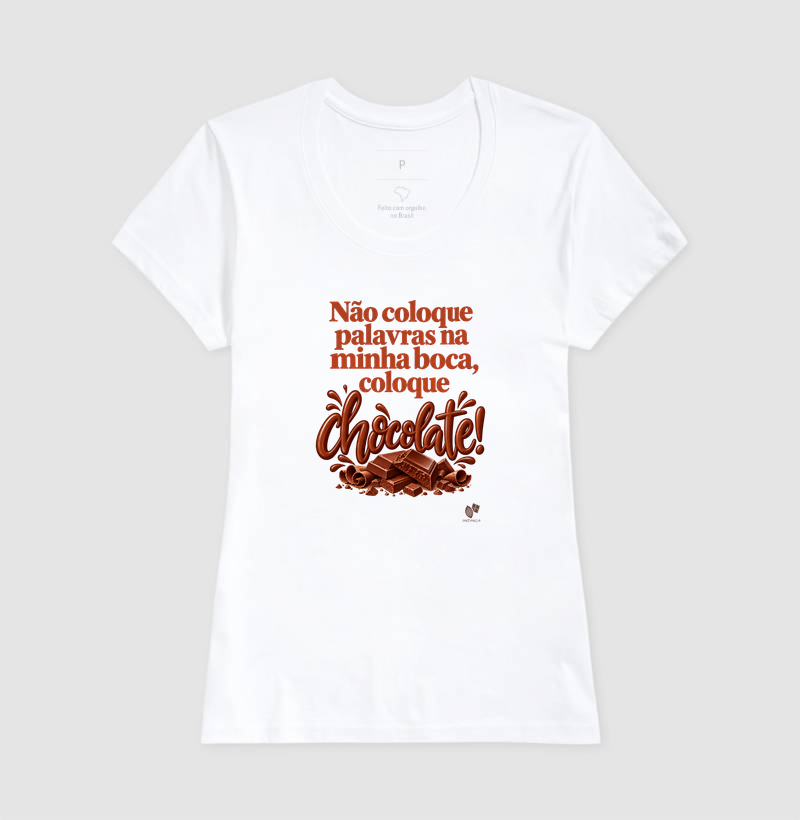 Não coloque palavras na minha boca, coloque chocolate - Imagem 6