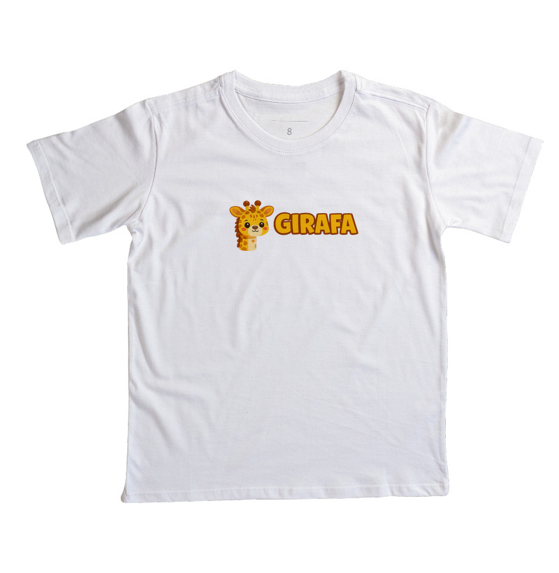 Práxis Camiseta Infantil ZOO Girafa