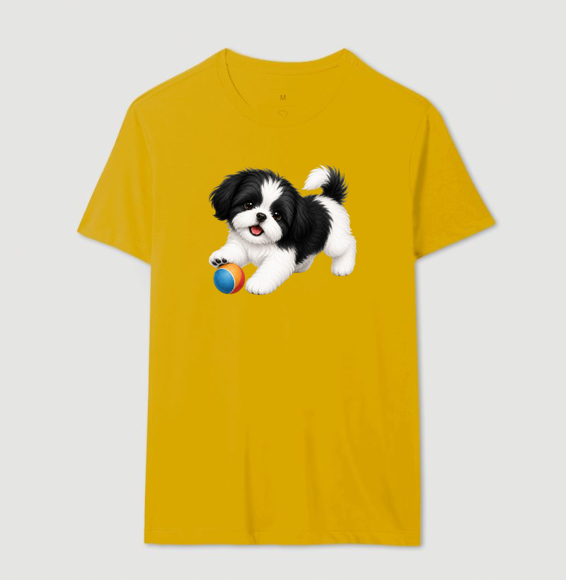 Shih Tzu Preto - Desenho Animado - Imagem 14