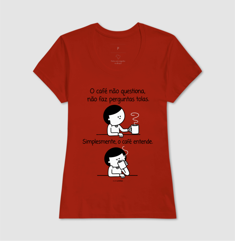 Camiseta O Café Entende - Imagem 7