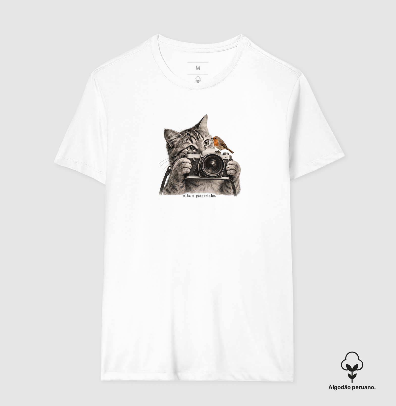 Camiseta olha o passarinho - Imagem 3