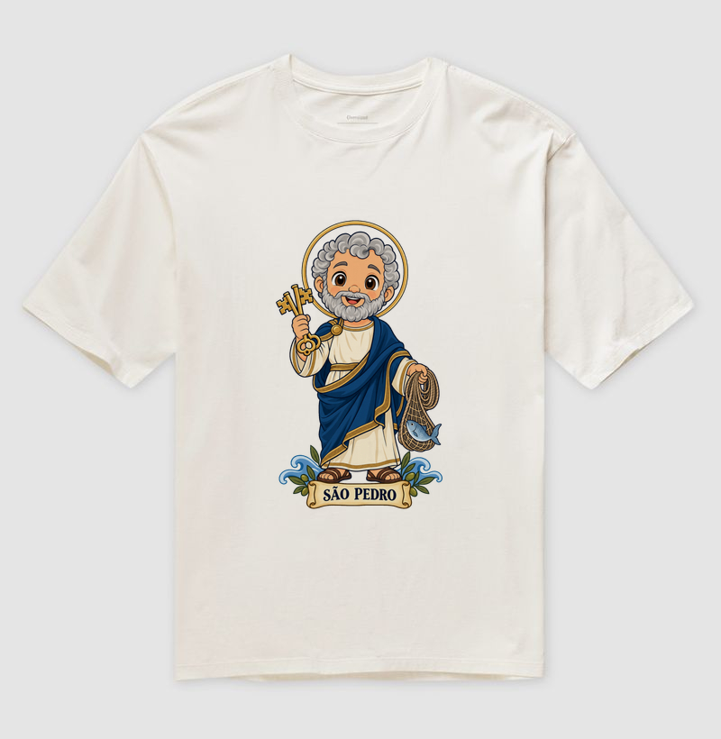 São Pedro estilo chibi - Imagem 4