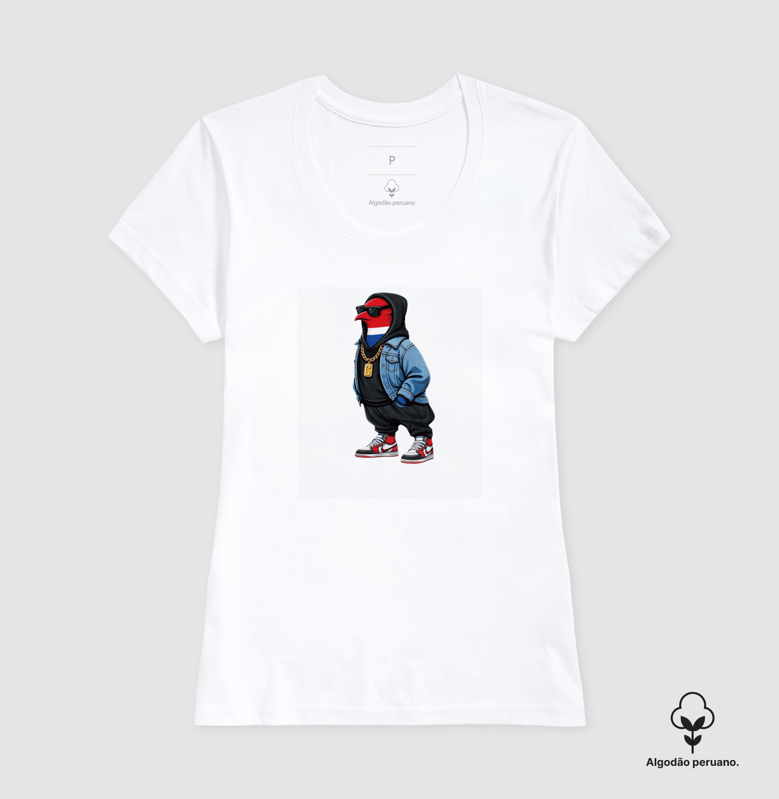 Essa estampa é puro estilo das ruas — com atitude que domina o visual streetwear! Vista essa camiseta e mostre que você tem flow, estilo e atitude em cada passo. - Imagem 4