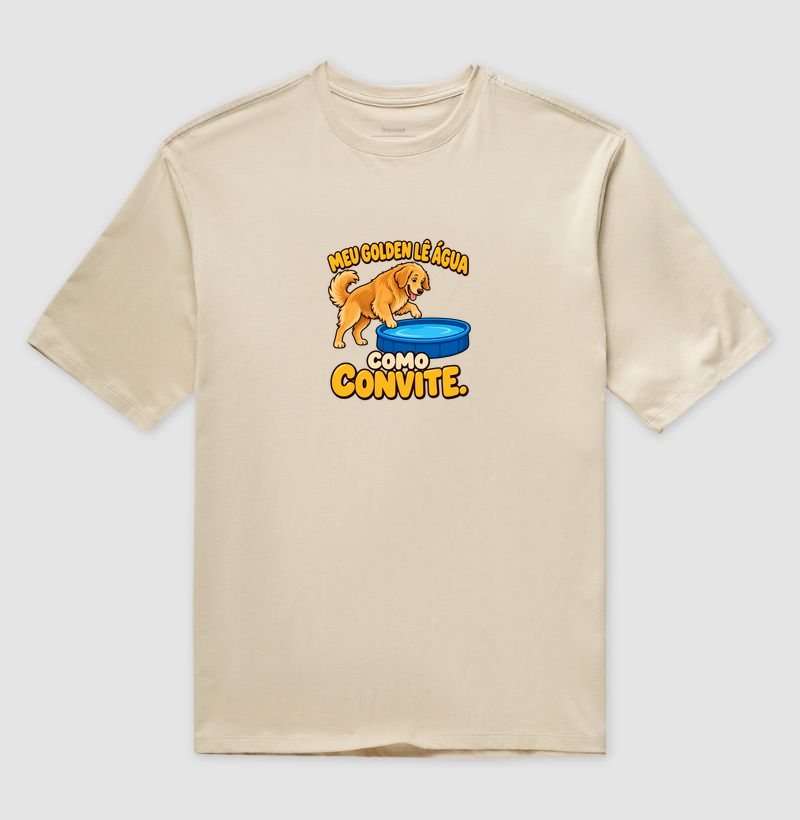 Meu Golden lê água como convite. - Imagem 3