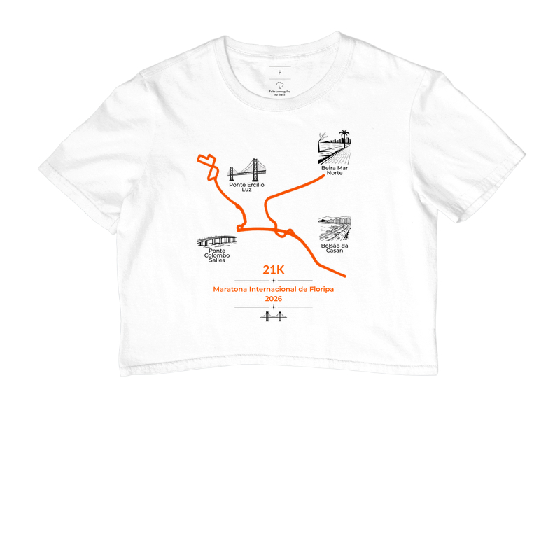 Cropped Maratona Floripa 2026 - 21K - Imagem 2