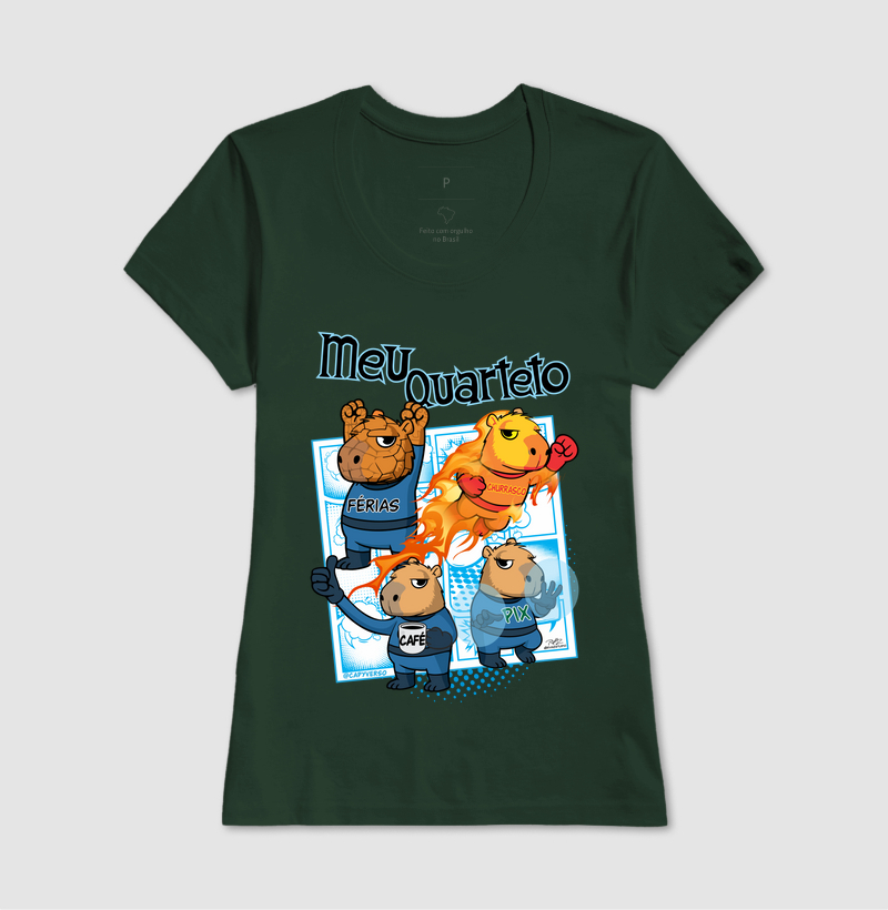 Camiseta Capivara Quarteto - Imagem 13