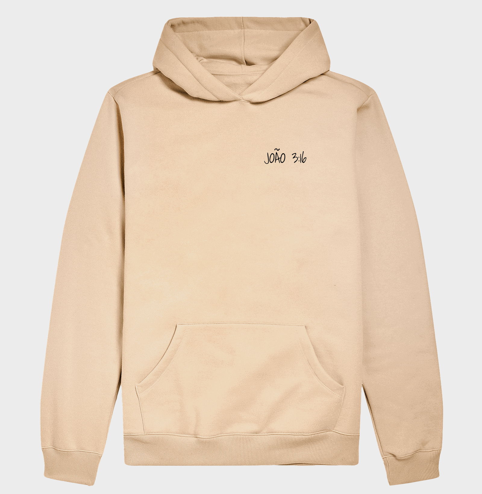 Hoodie Moletom João 3:16 Bolso - Imagem 6