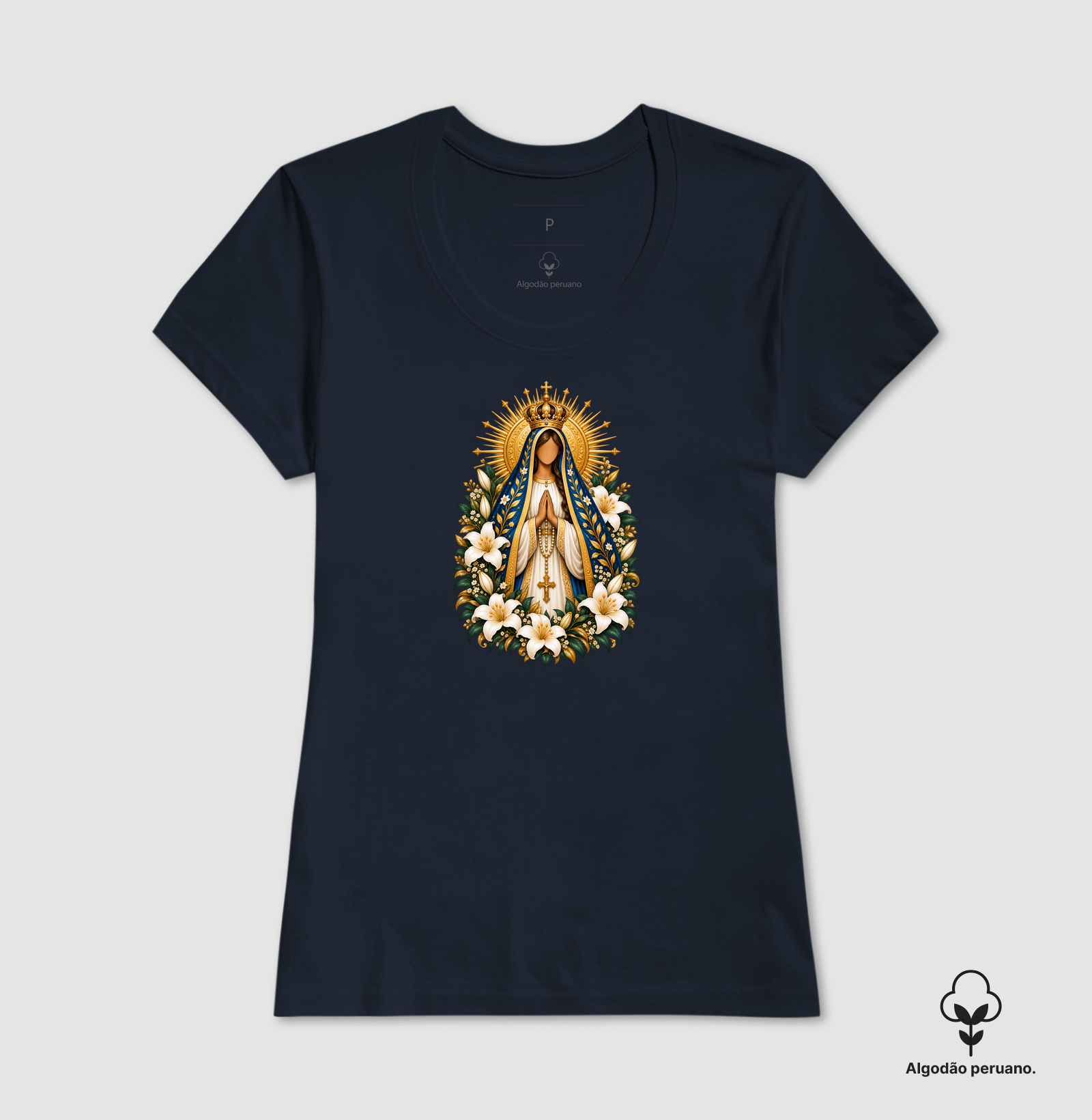 Nossa Senhora entre Lírios - Imagem 6