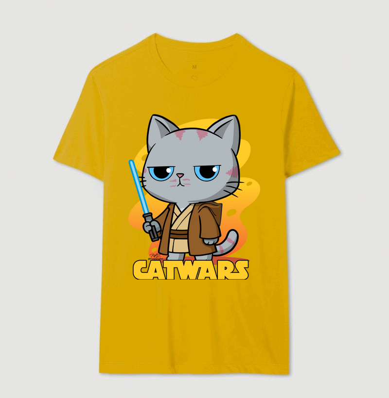 Camiseta Gato Sincero Jedi - Imagem 14