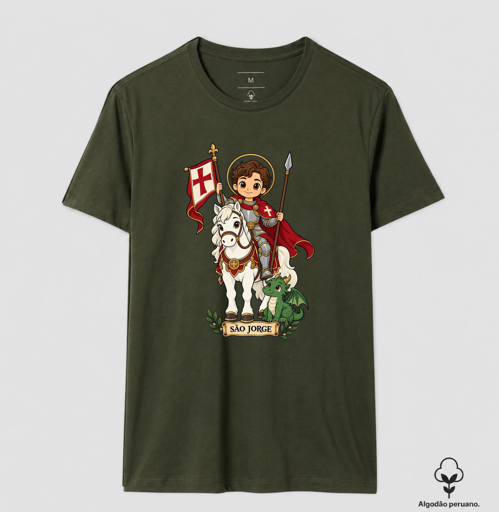 São Jorge estilo chibi - Imagem 7