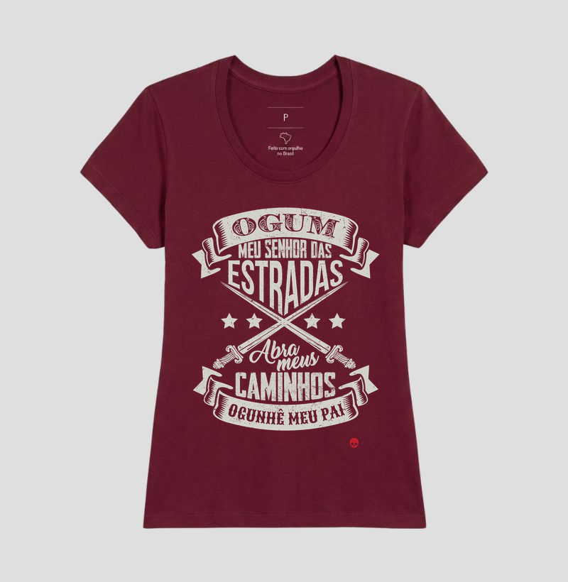 Camiseta Umbanda Orixá Ogum - Abra meus caminhos - Imagem 13