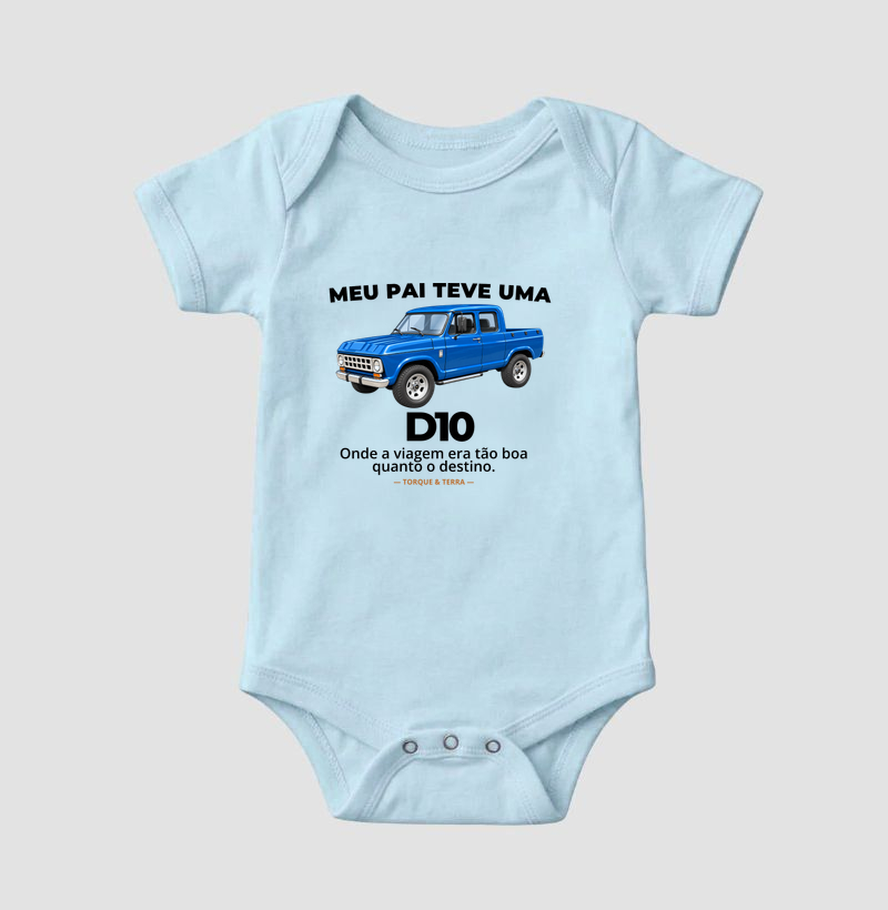 Meu pai teve uma  - D10 - azul - Imagem 4