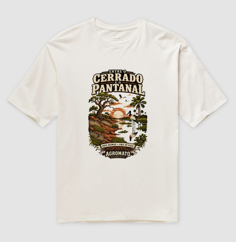 Camiseta Entre o Cerrado e o Pantanal - Imagem 4