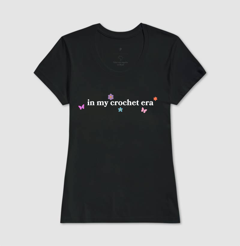 Camiseta In My Crochet Era Aesthetic - Imagem 4