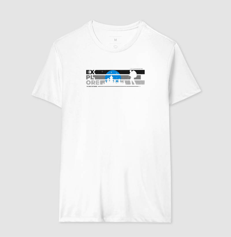 Camiseta Explore Aventura Outdoor | Excursionista - Imagem 7