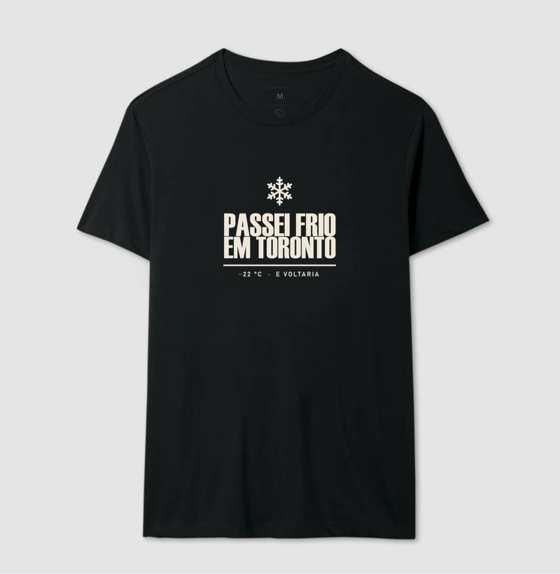 Camiseta Passei Frio em Toronto - Imagem 2