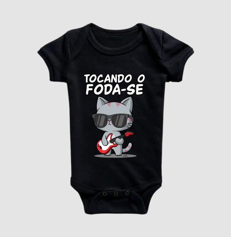 Camiseta Gato Sincero Tocando - Imagem 2