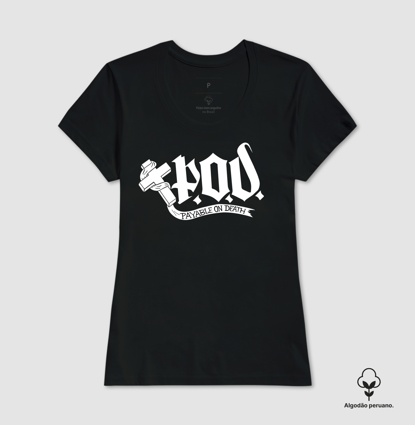 Camiseta Premium - P.O.D. (Payable on Death) - Imagem 3