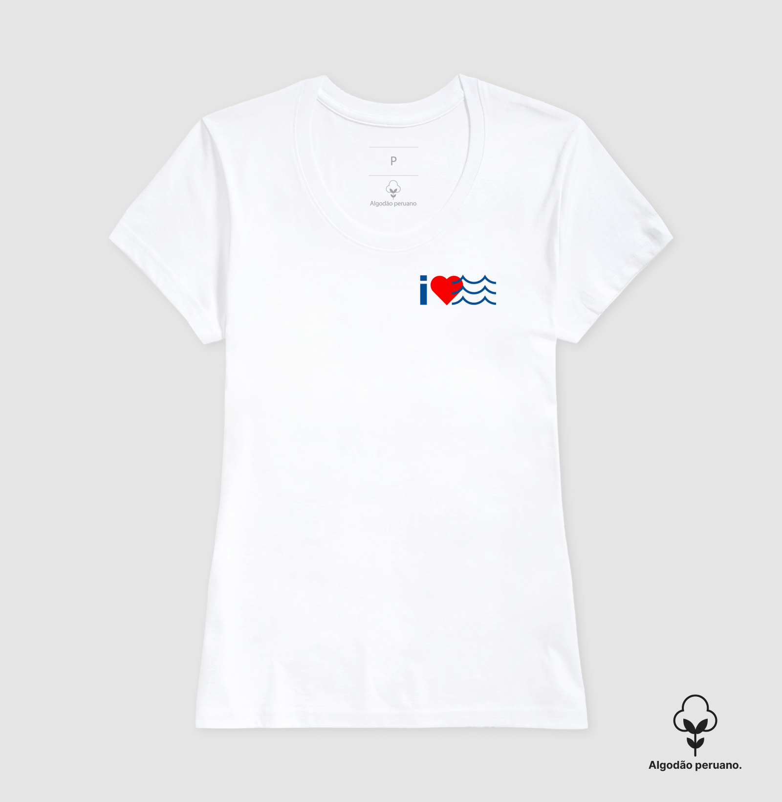 Camiseta Algodão Peruano - Raia Nove - I Love Swim - Imagem 9