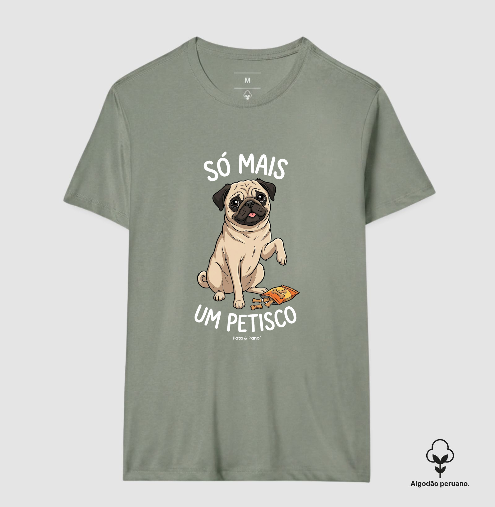 CAMISETA PUG PETISCO - Imagem 4
