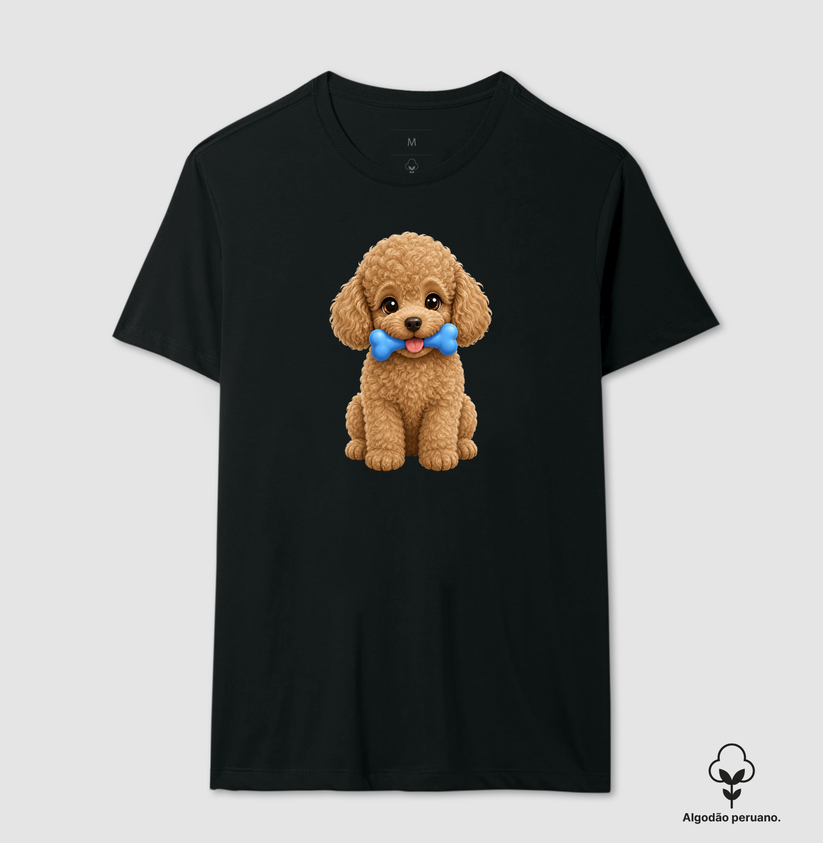 Poodle Marrom - Desenho Infantil - Imagem 3