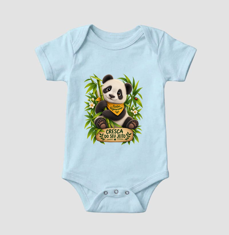 Body Infantil - Panda - Imagem 4