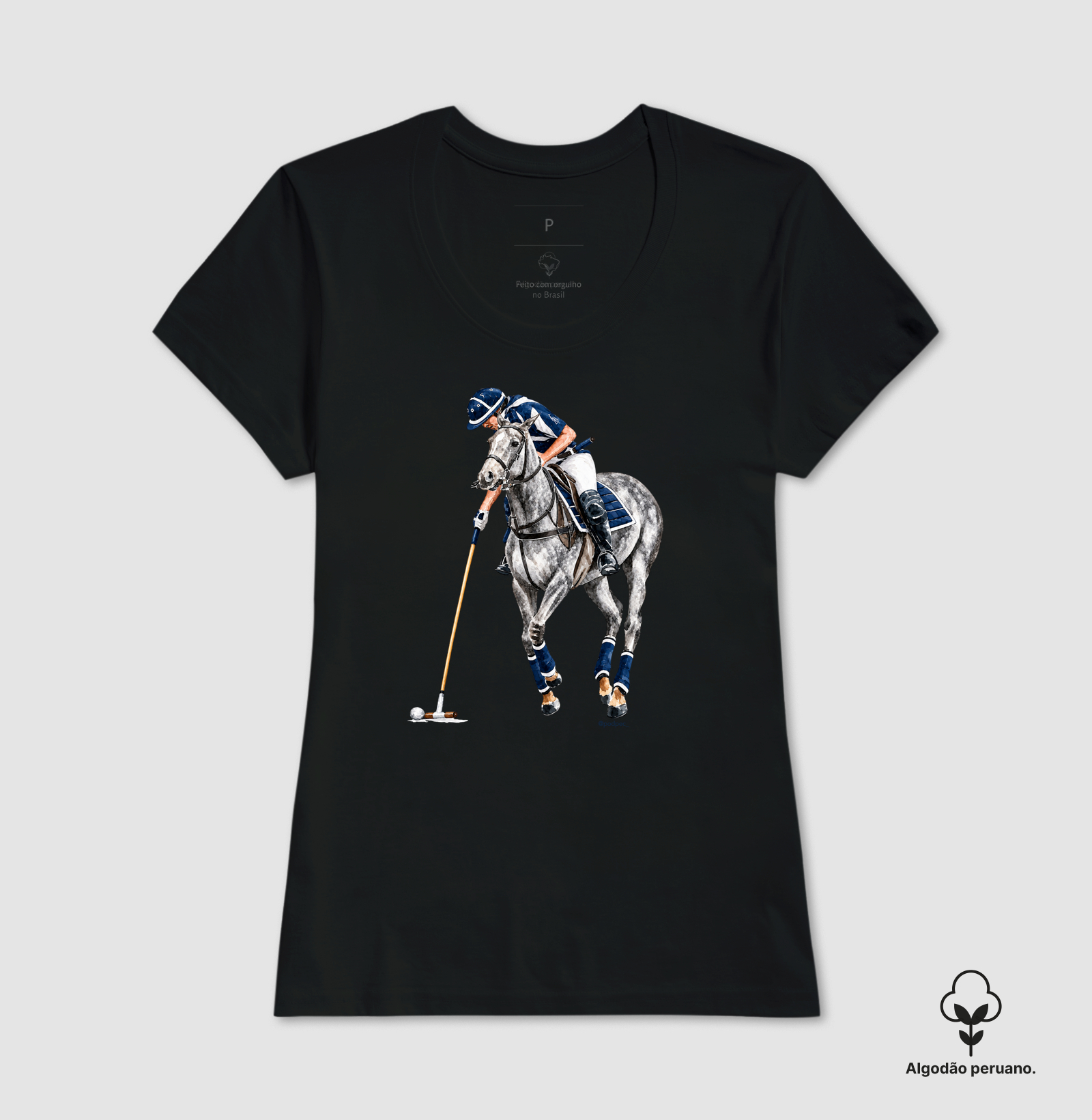 Polo - Blue&White (Tordilho) - Imagem 2