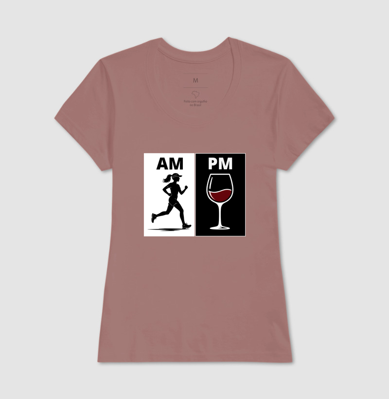 Camiseta Corrida - Corredora AM, Vinho PM - Imagem 17