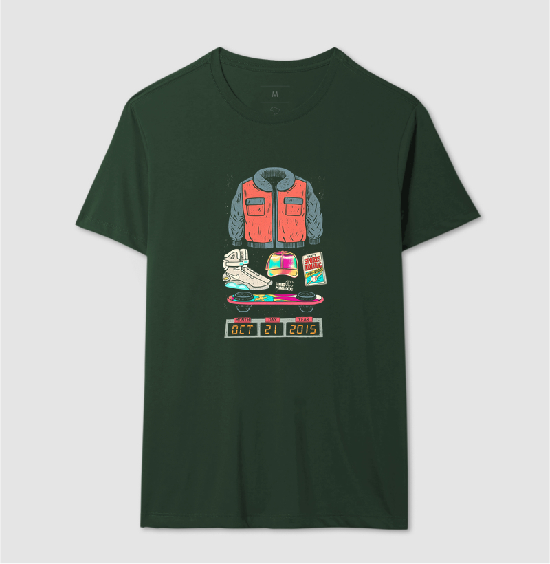 Camiseta Marty 2015 — De Volta para o Futuro II - Imagem 7