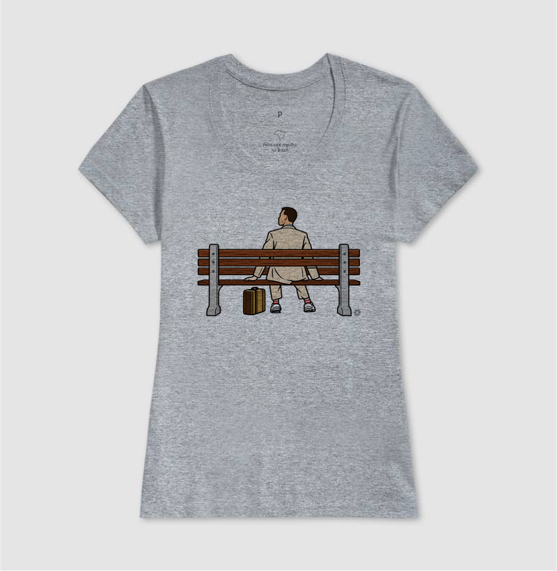 Camiseta Forrest Gump – Banco - Imagem 9