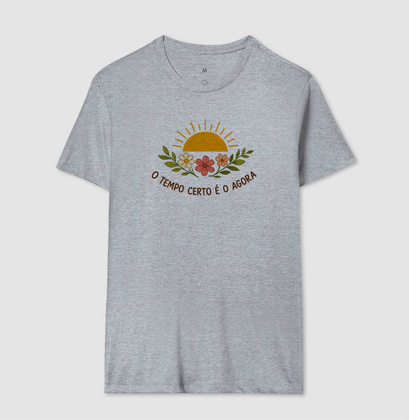 Camiseta O Tempo certo é o agora - Alma Vestida - Imagem 8