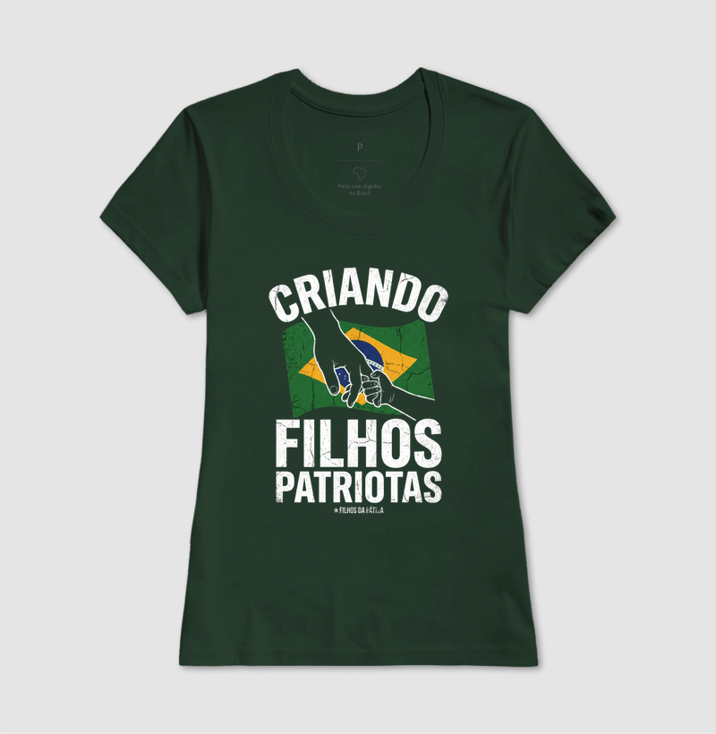 Camiseta Criando Filhos Patriotas - Imagem 8