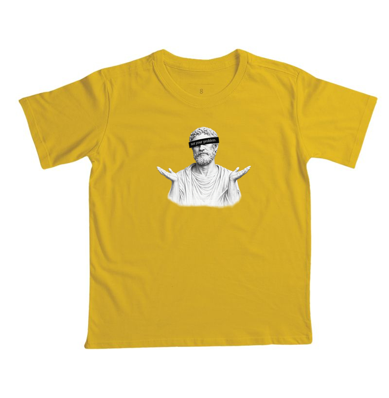Camiseta Estoicismo " Not your problem" - Imagem 4