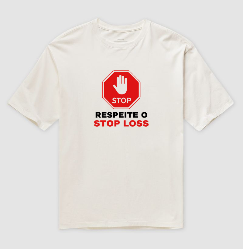 Camiseta Trader Respeite o Stop Loss - Imagem 4