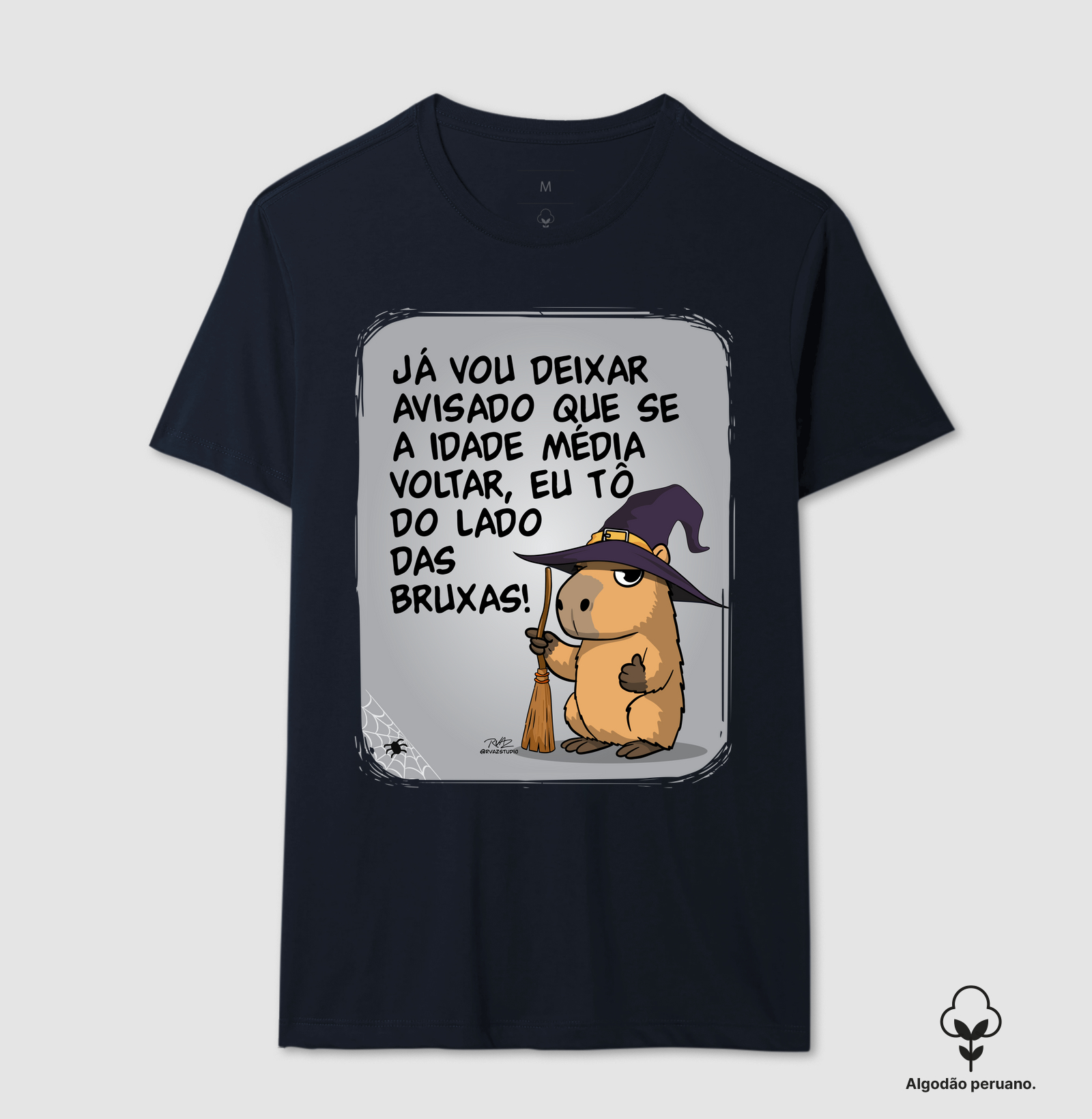 Camiseta Capivara Bruxas - Imagem 3
