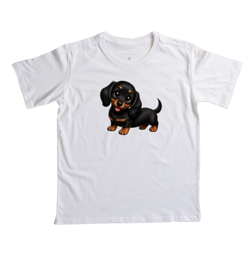 Dachshund Preto - Desenho Animado - Imagem 5