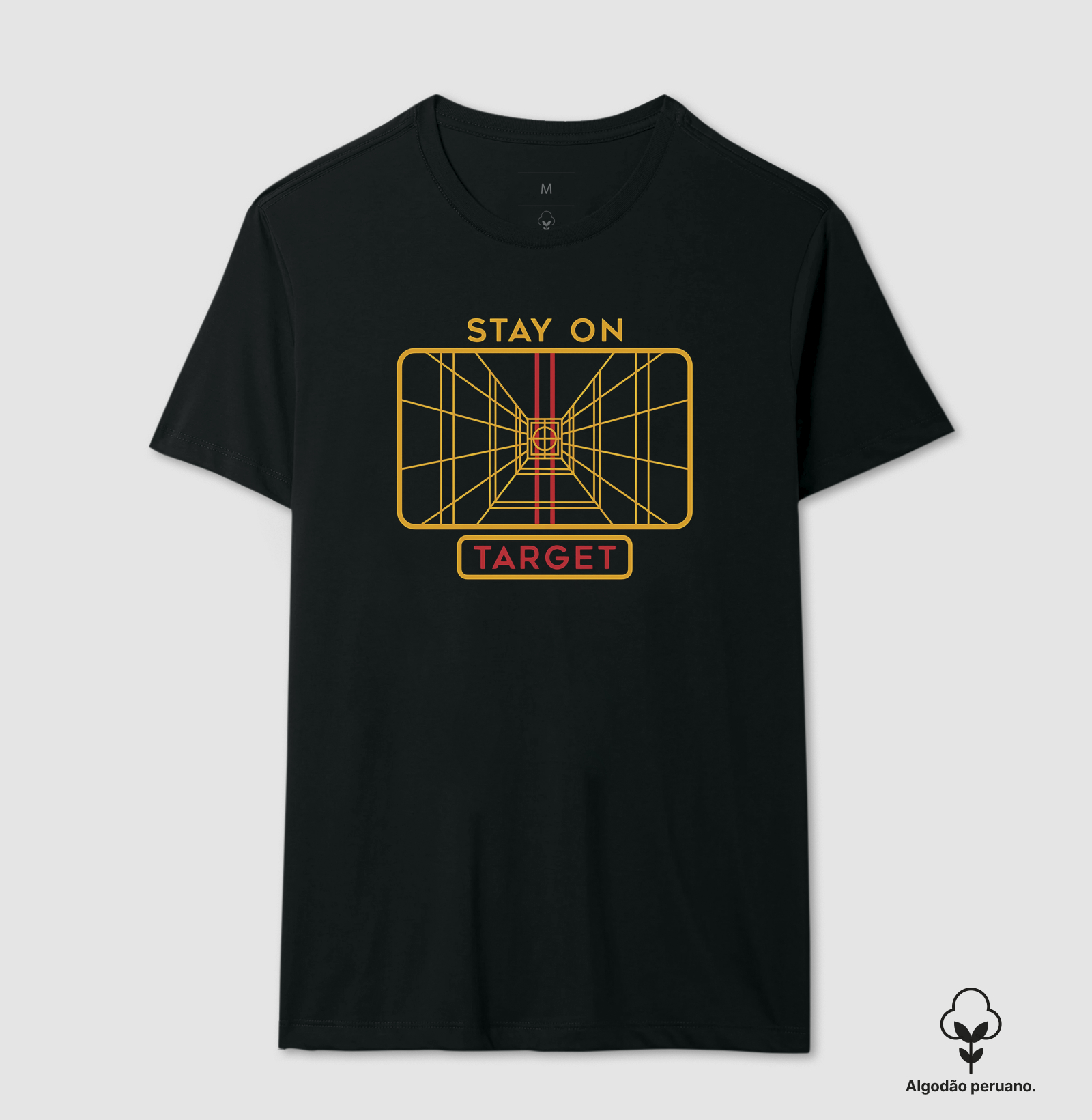 Camiseta Algodão Peruano Stay On Target - Imagem 2