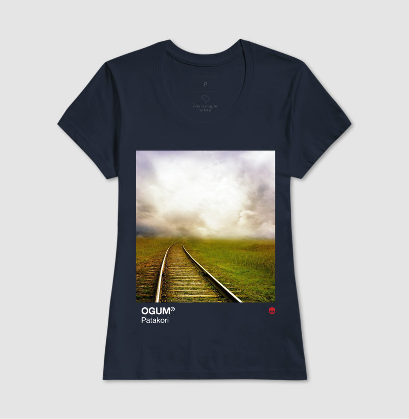 Camiseta Umbanda Orixá Ogum - Estrada de ferro - Imagem 7