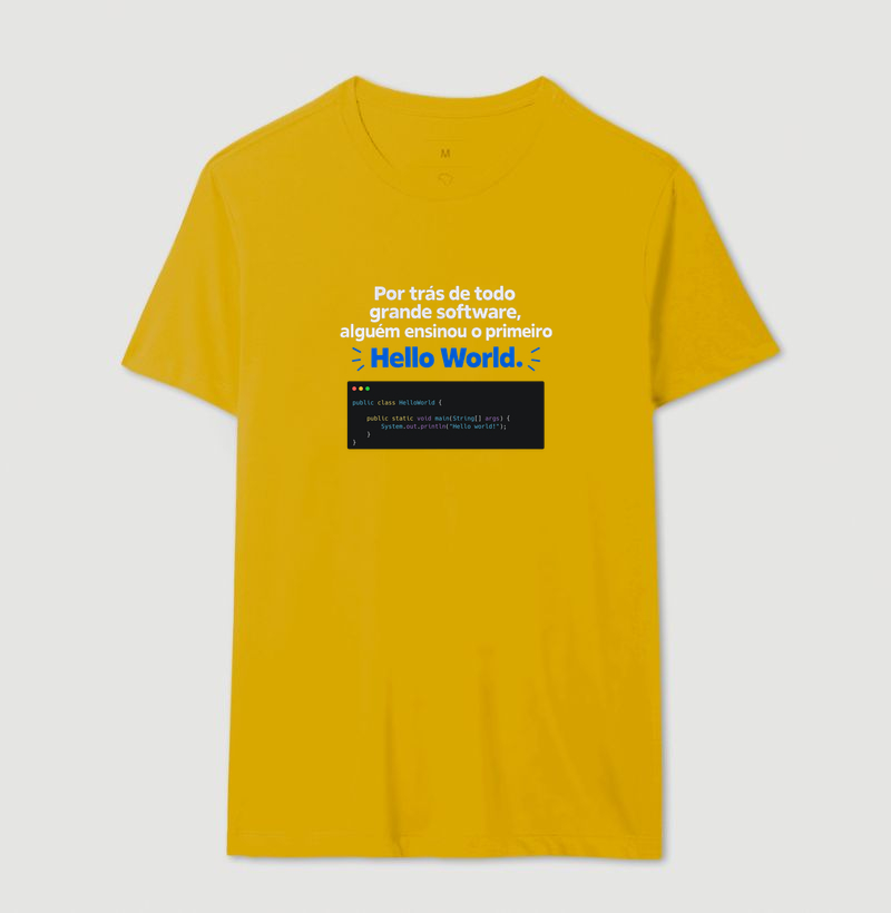 Por trás de todo grande software alguém ensinou o primeiro hello world - Imagem 14