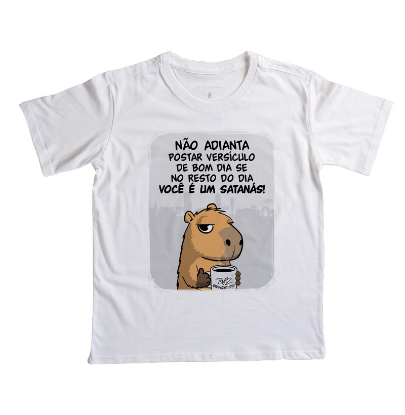 Camiseta Capivara Você é um Satanás - Imagem 2
