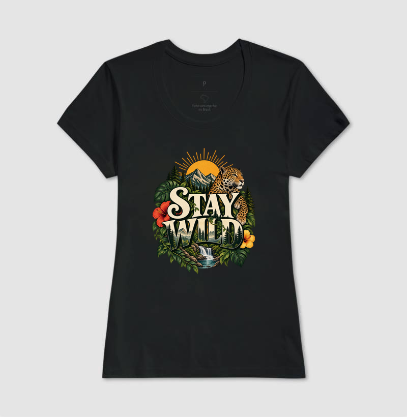 Camiseta - Stay Wild - Imagem 3